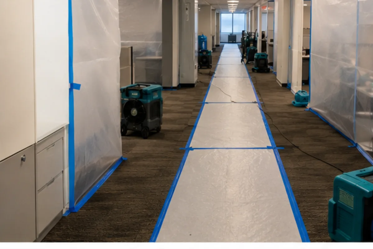 Office and Healthcare-Adjacent Water Damage Houston property coordination