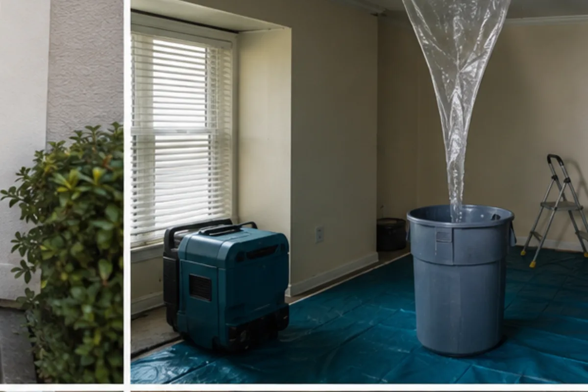 Storm and Roof-Leak Water Cleanup Houston assessment context